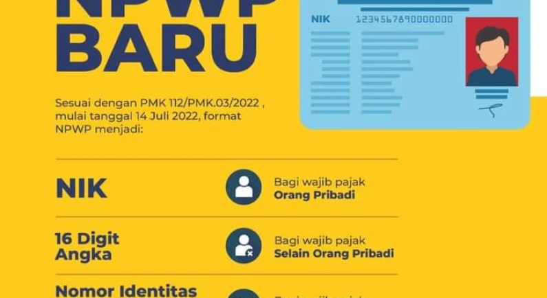 3 Format Baru NPWP